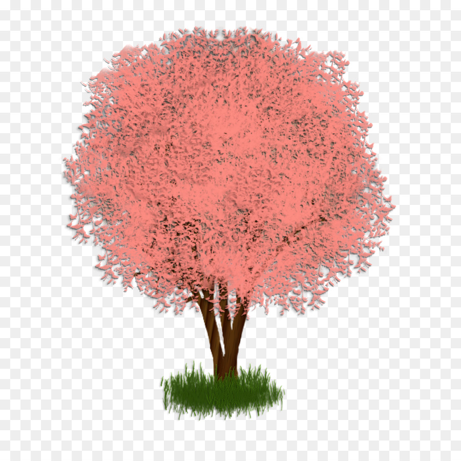 شجرة，م الوردي PNG