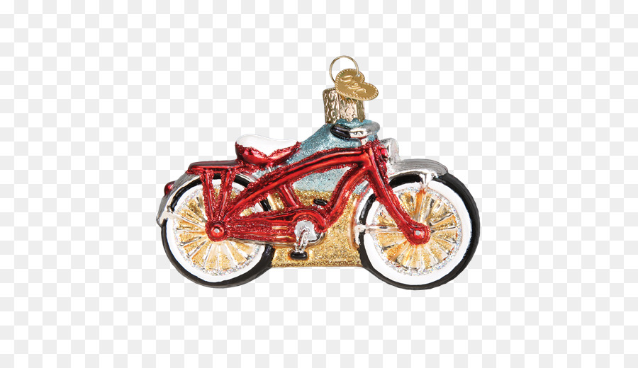 دراجة，زينة العيد PNG