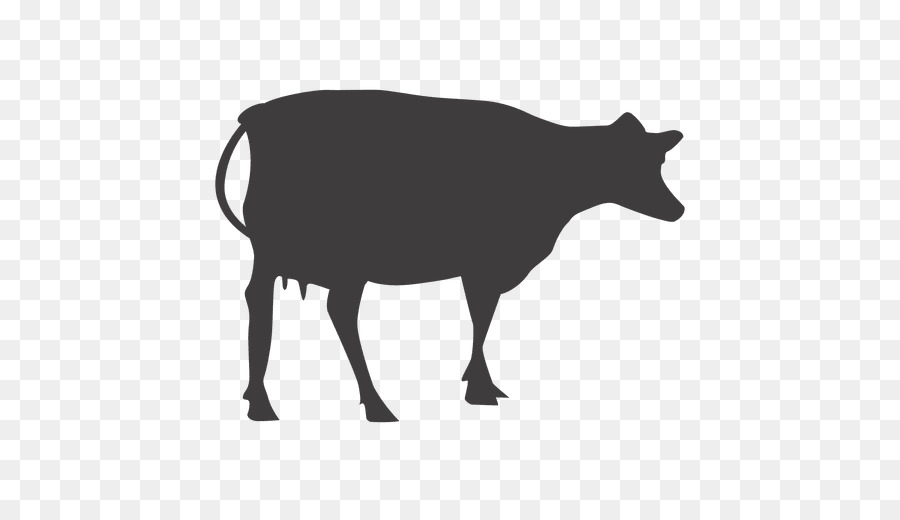 الماشية，صورة ظلية ، PNG