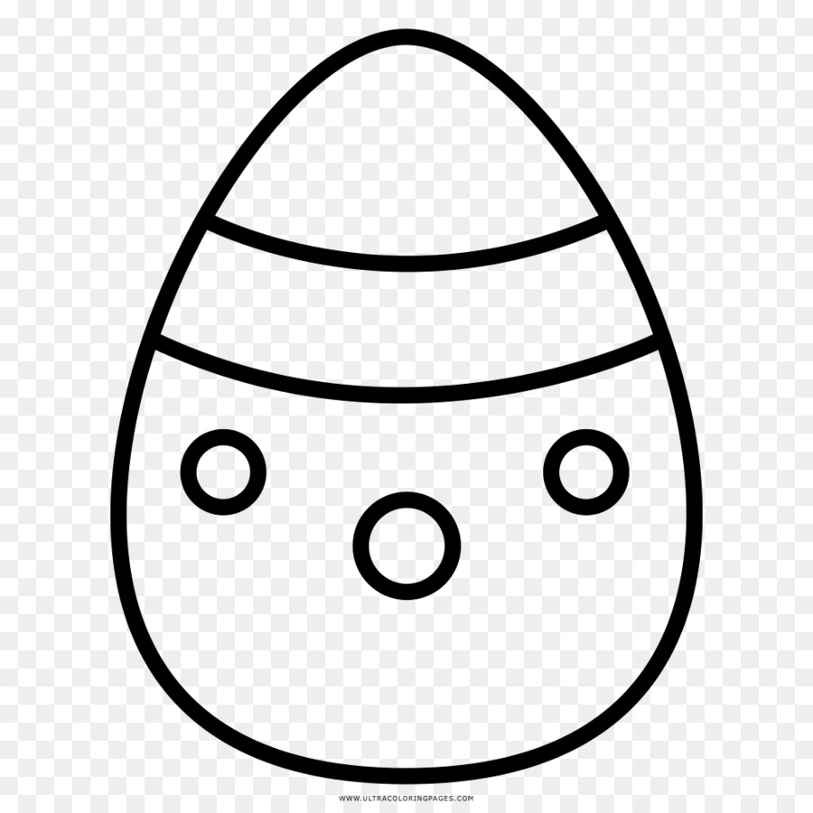 بيضة عيد الفصح，الأسود و الأبيض PNG