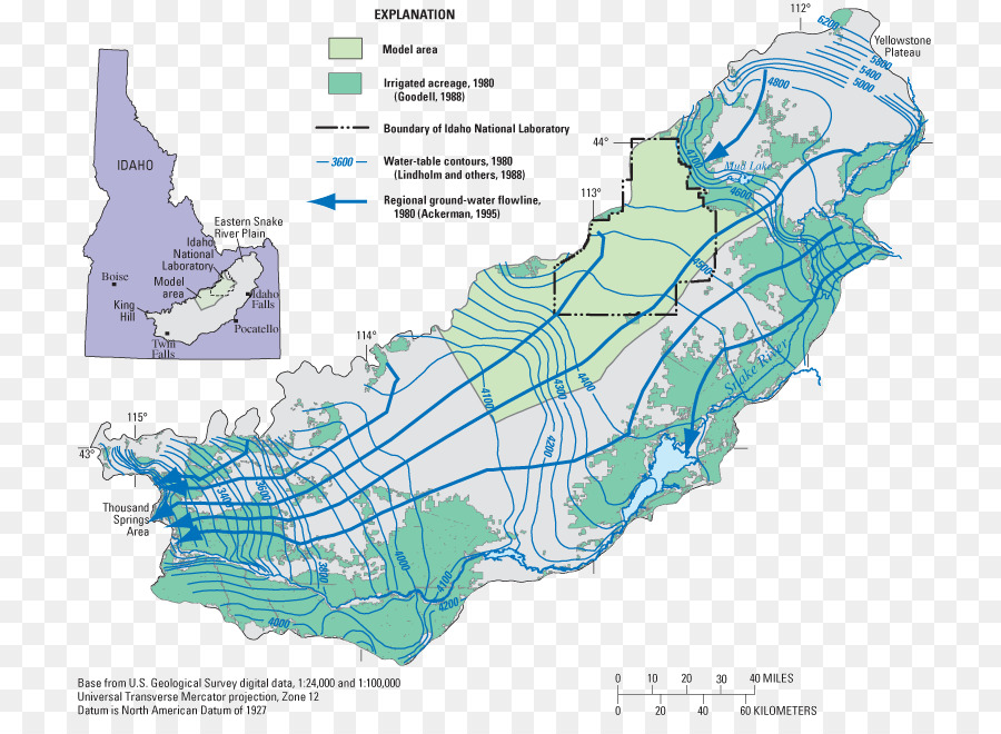 خريطة，الموارد المائية PNG