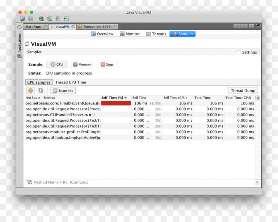 Visualvm，برامج الكمبيوتر PNG