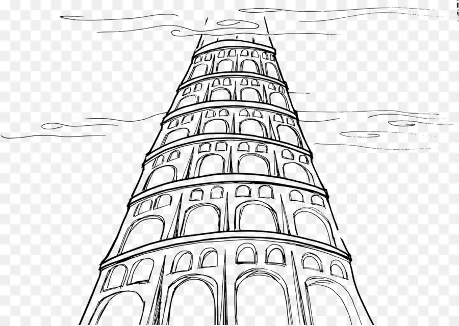 برج بابل，شنعار PNG