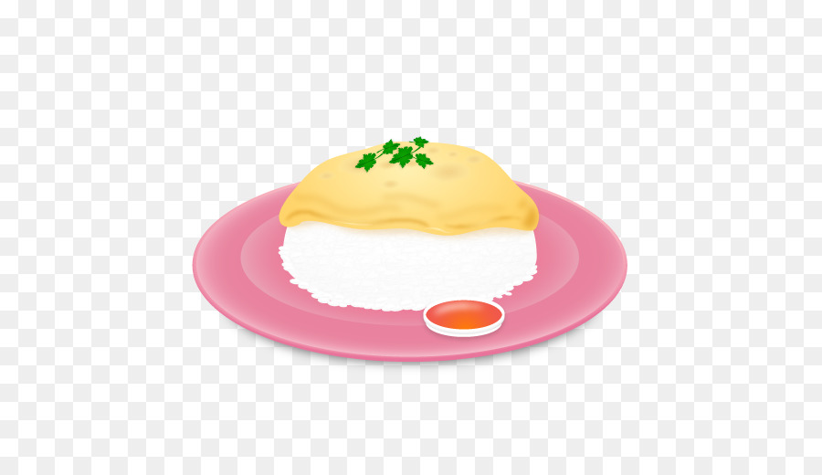 عجة，Omurice PNG