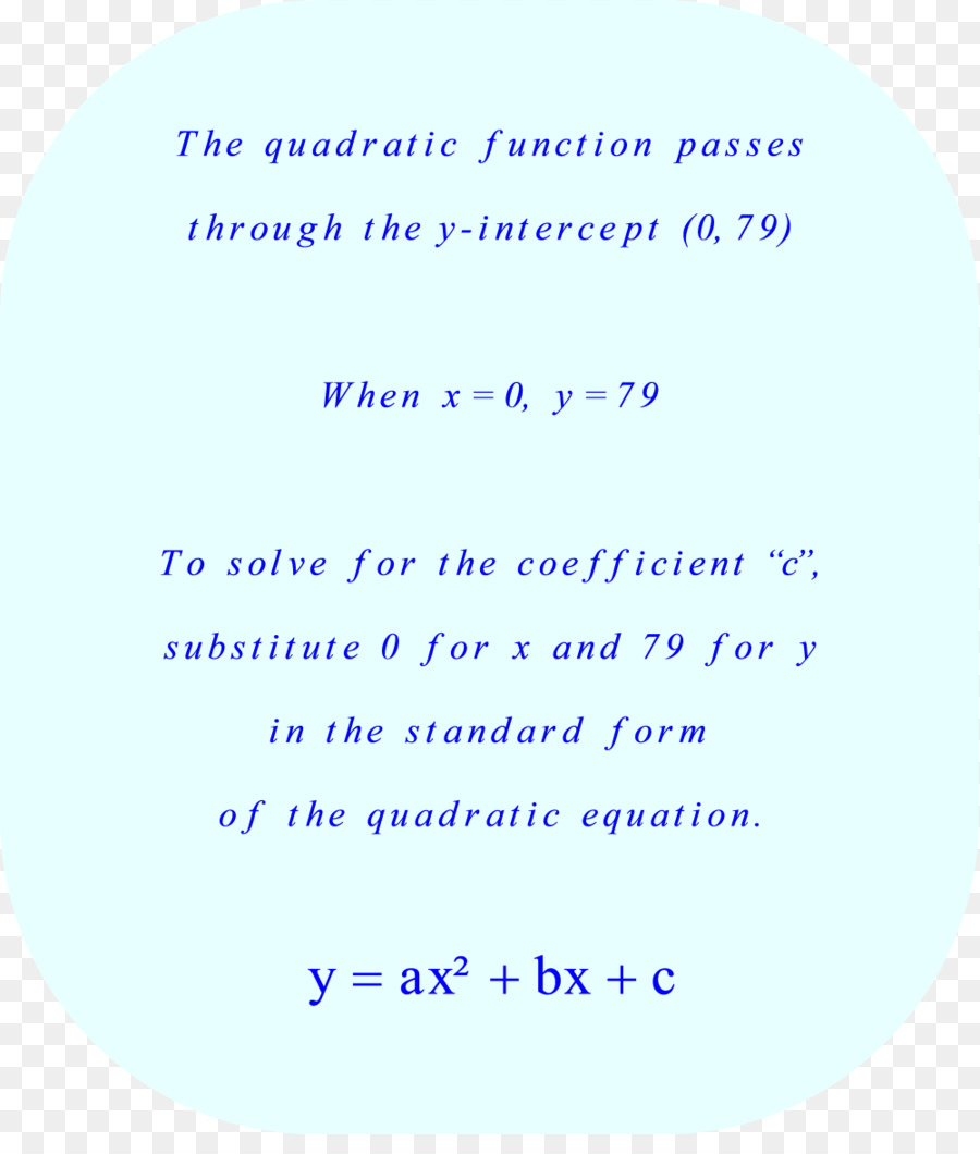 الدالة التربيعية，معادلة من الدرجة الثانية PNG