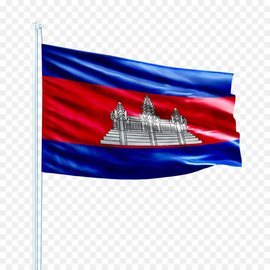 كمبوديا，علم كمبوديا PNG