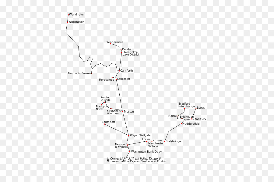 خريطة，خط PNG
