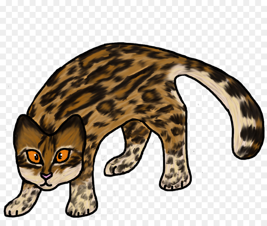 Ocelot，القط PNG