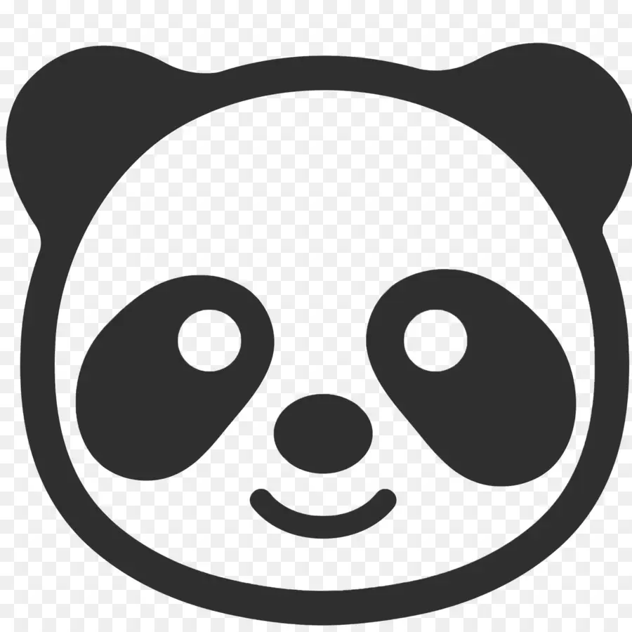الباندا العملاقة，الرموز التعبيرية PNG