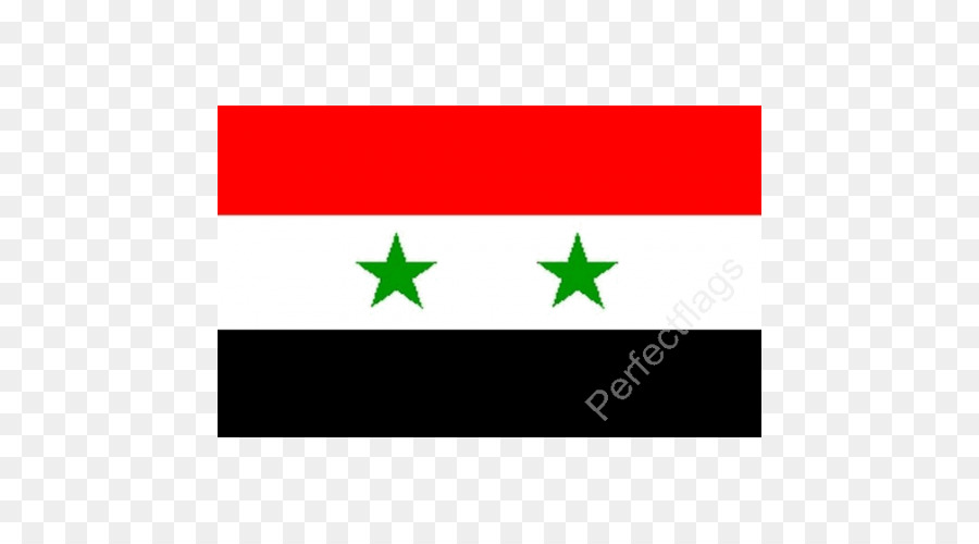 علم سوريا，الجمهورية العربية المتحدة PNG