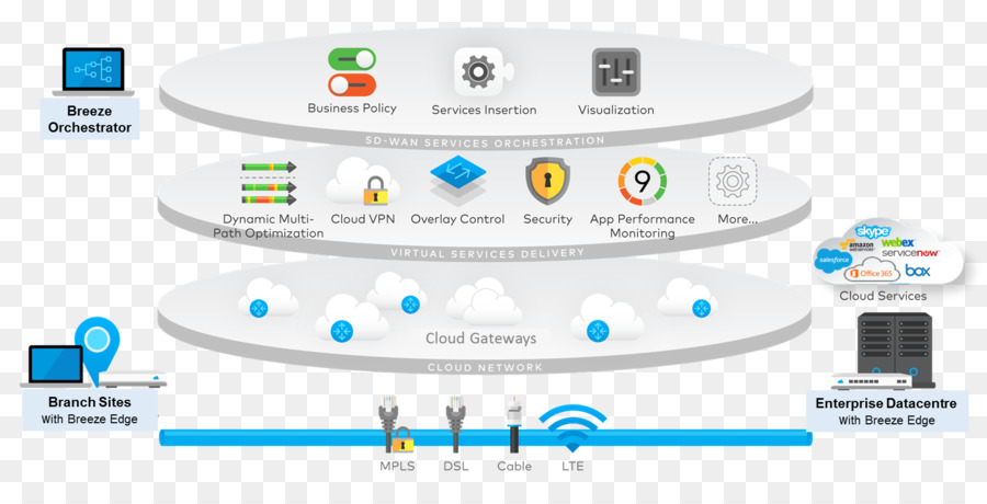 Sdwan，شبكة منطقة واسعة PNG