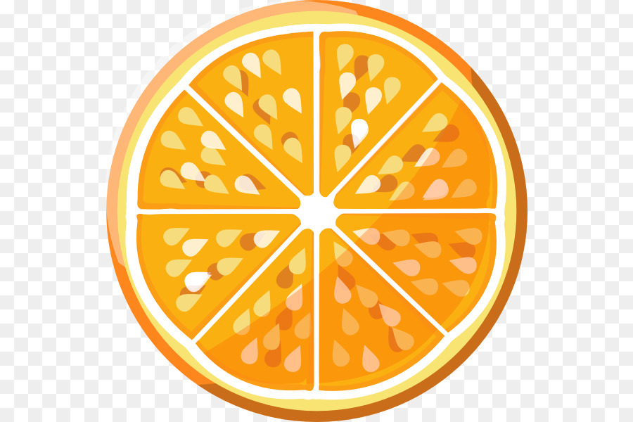 عصير البرتقال，تصميم شقة PNG