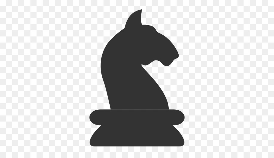 الشطرنج，أسود أبيض PNG