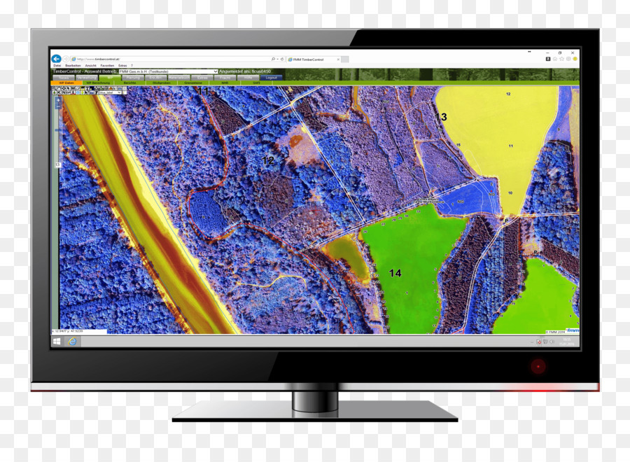 شاشات الكمبيوتر，نظام المعلومات الجغرافية PNG