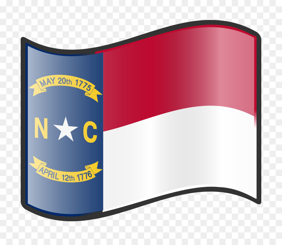 ولاية كارولينا الشمالية，علم ولاية كارولينا الشمالية PNG