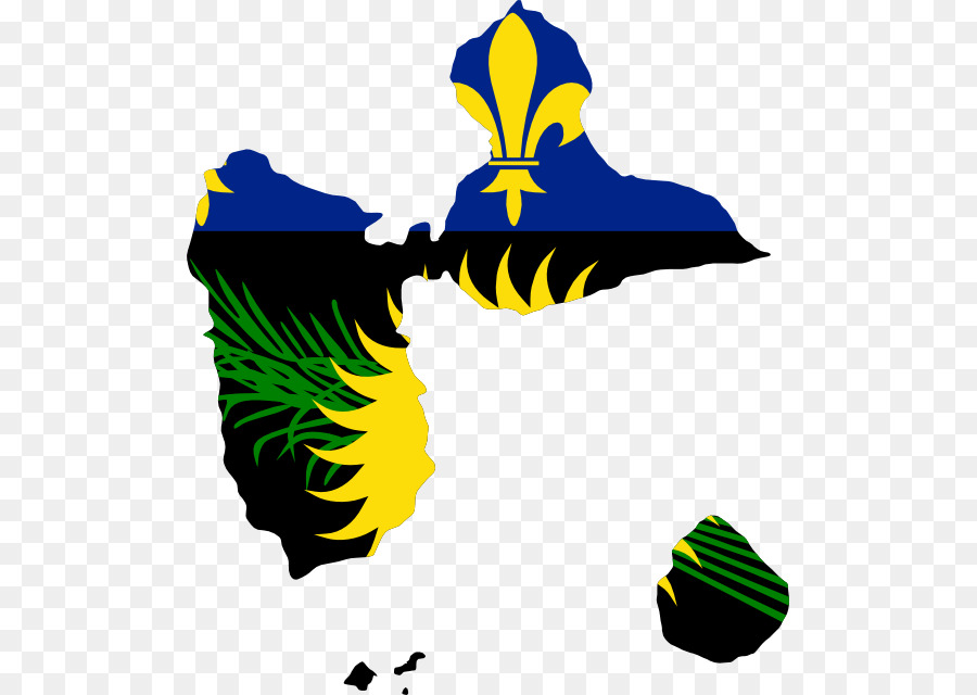 غواديلوب，علم غوادلوب PNG