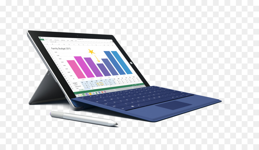Surface Pro 3，سطح PNG