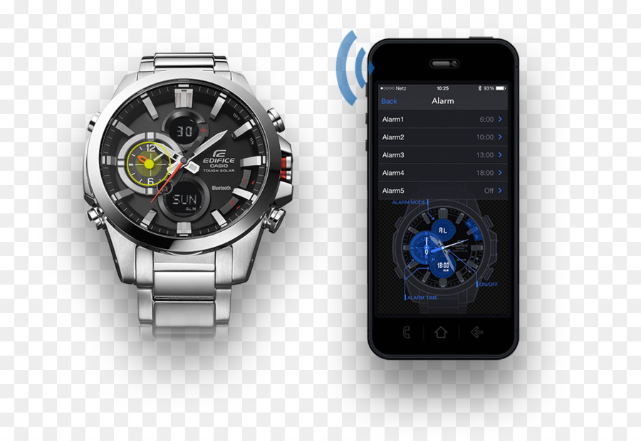 Casio Edifice，بلوتوث PNG