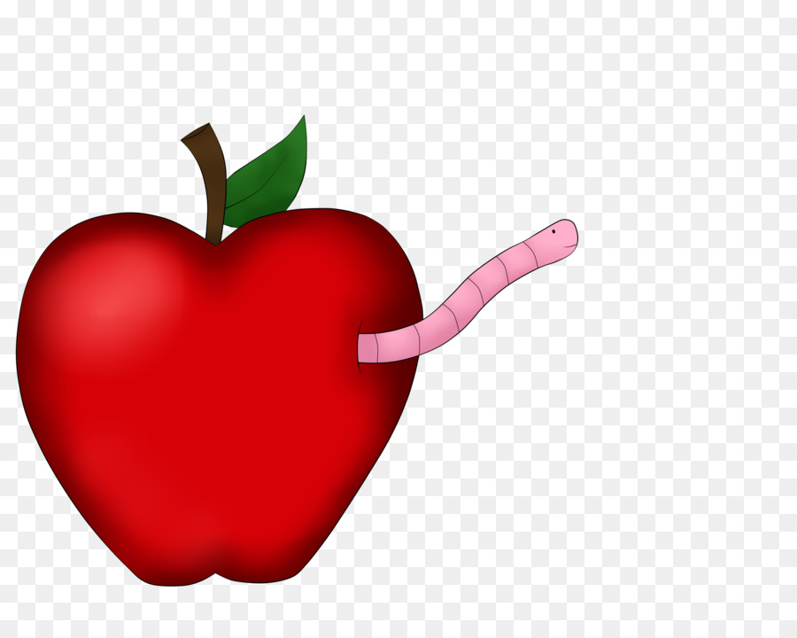تفاحة，قلب PNG