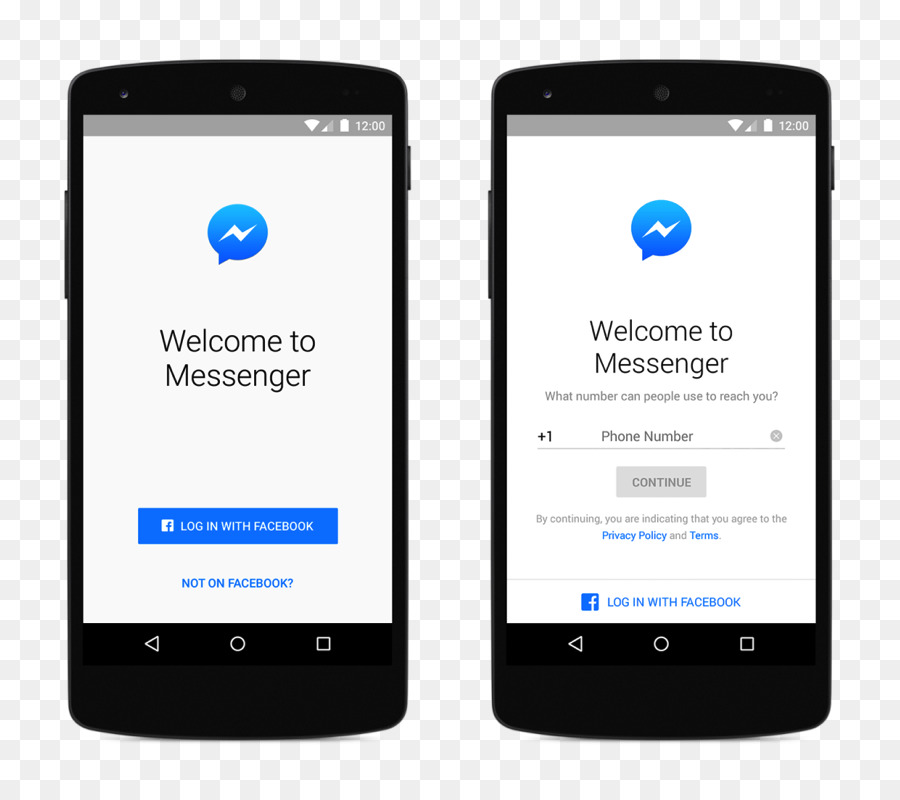 Facebook Messenger，تسجيل الدخول PNG