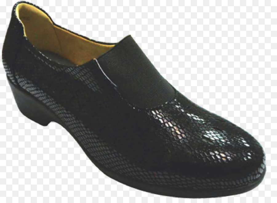 Slipon الحذاء，الأسود PNG