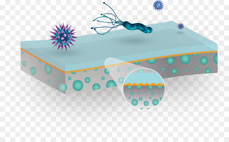 مضادات الميكروبات المنسوجات，الكائنات الحية الدقيقة PNG