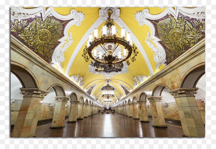 كومسومولسكايا，مترو موسكو PNG