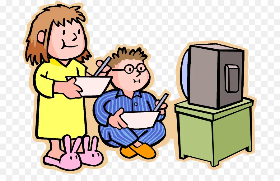 التلفاز，طفل PNG