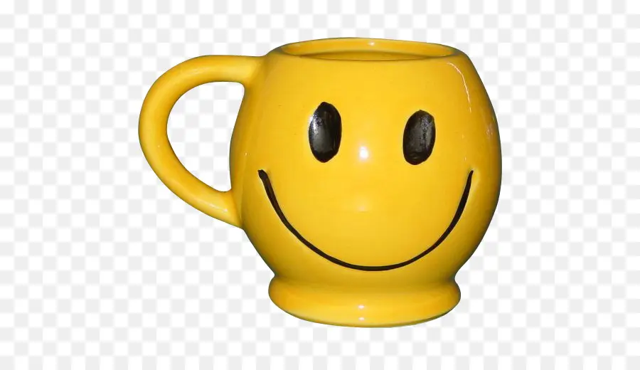 مبتسم，فنجان القهوة PNG