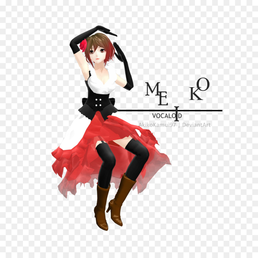 Meiko，Mikumikudance PNG