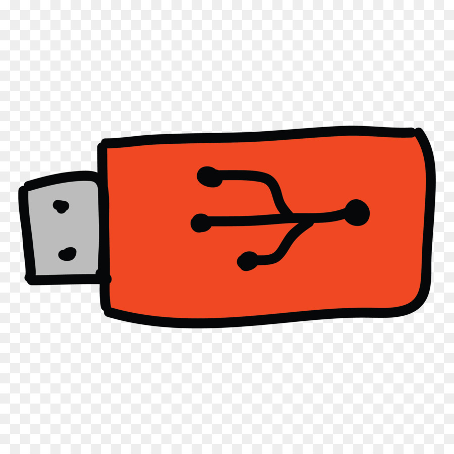 محرك Usb，أحمر PNG