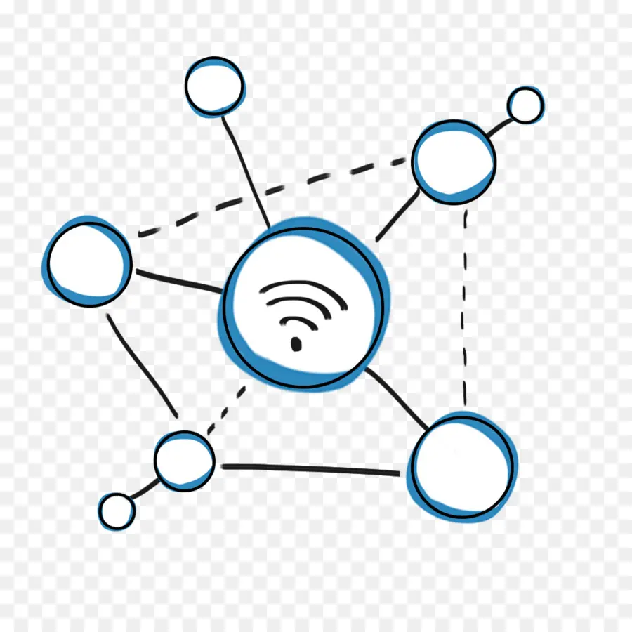 مخطط الشبكة，واي فاي PNG