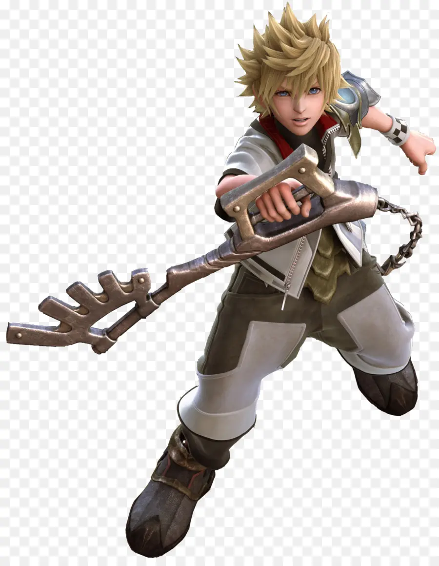 شخصية مع Keyblade，خيالي PNG