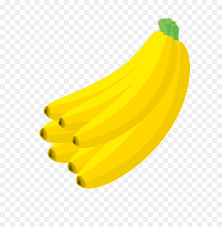 الموز，الرسم PNG