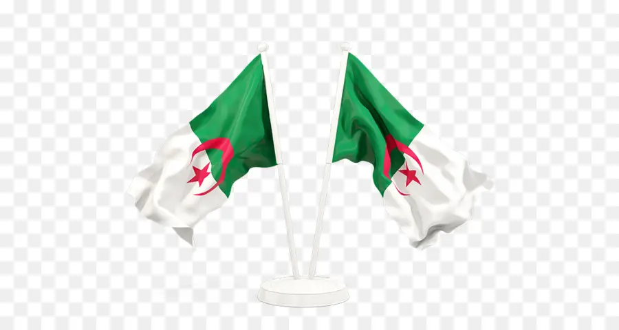 العلم，علم الجزائر PNG