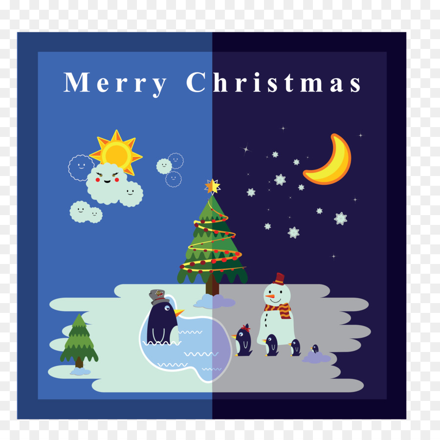 شجرة عيد الميلاد，تحية بطاقات ملاحظة PNG