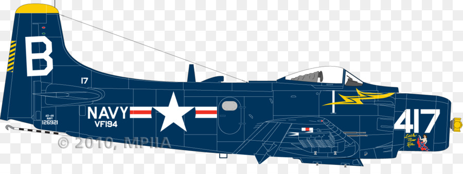 دوغلاس Sbd Dauntless，دوغلاس A1 Skyraider PNG