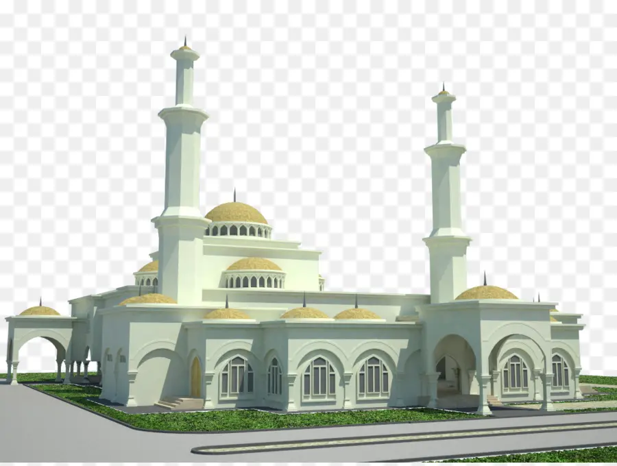 مسجد，مئذنة PNG