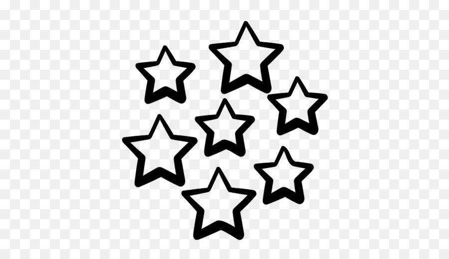 نجوم，مجموعة من النجوم PNG