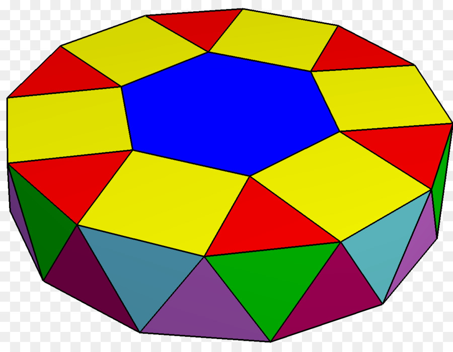 قبة，Gyroelongated Bipyramid PNG