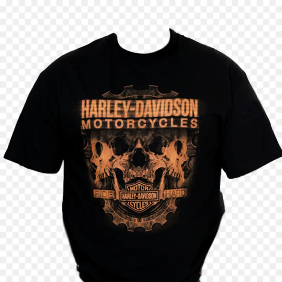 التي شيرت，Harleydavidson PNG