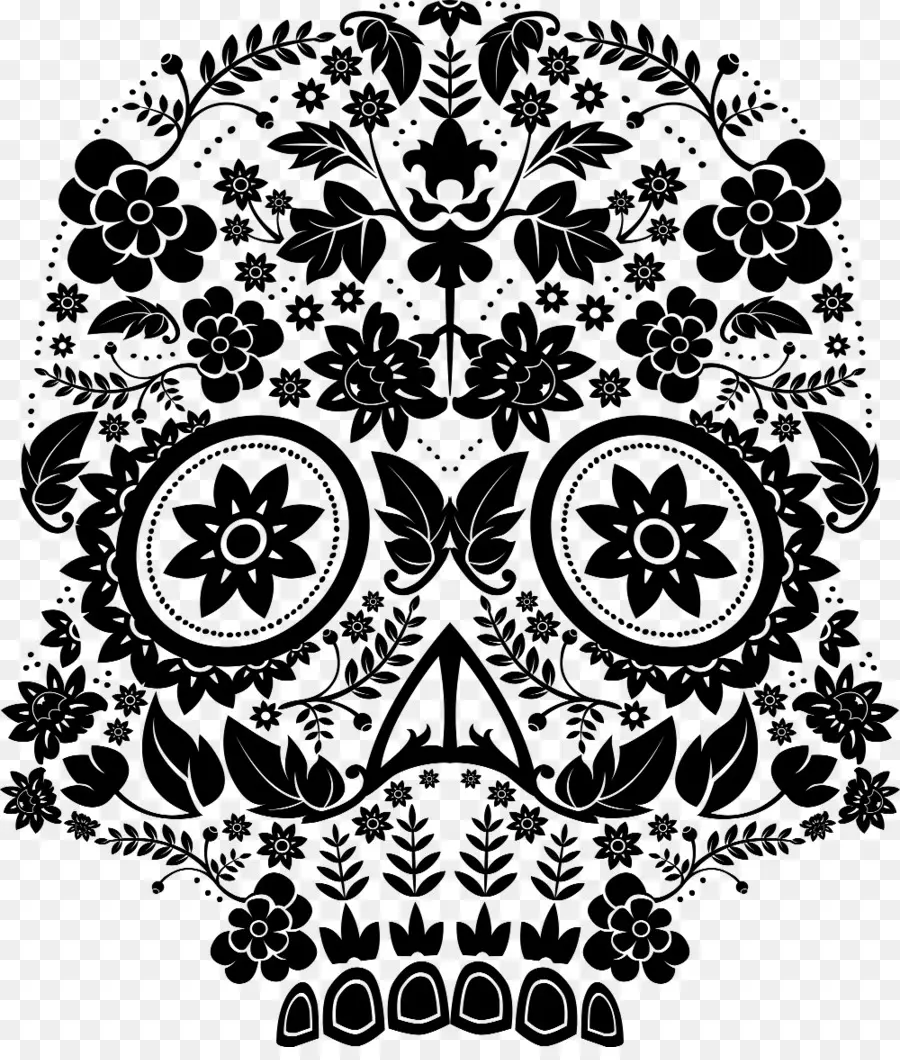 Calavera，يوم الموتى PNG