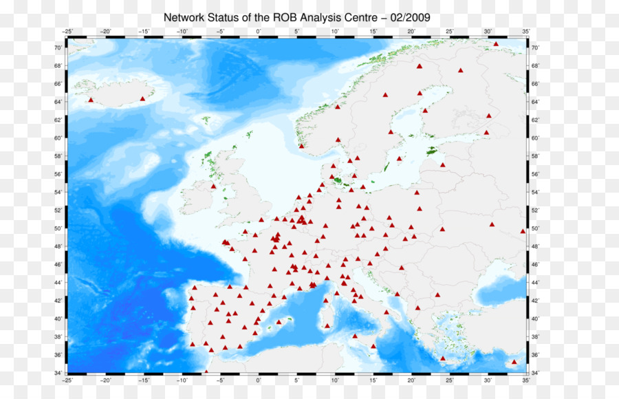 الملاحة عبر الأقمار الصناعية，الإقليمية الإطار المرجعي الفرعية لأوروبا PNG