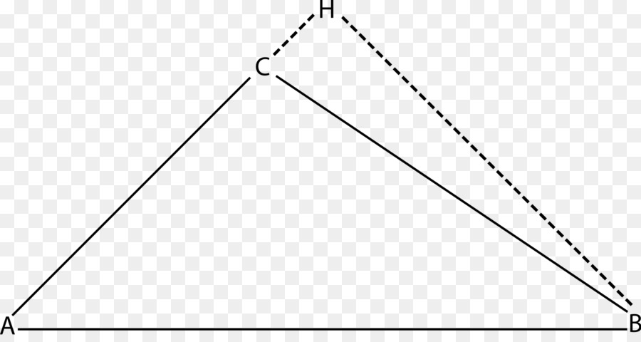 مثلث，ارتفاع PNG