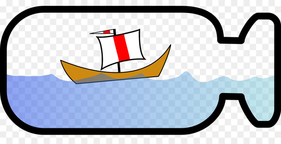 سفينة，Bateau En Bouteille PNG