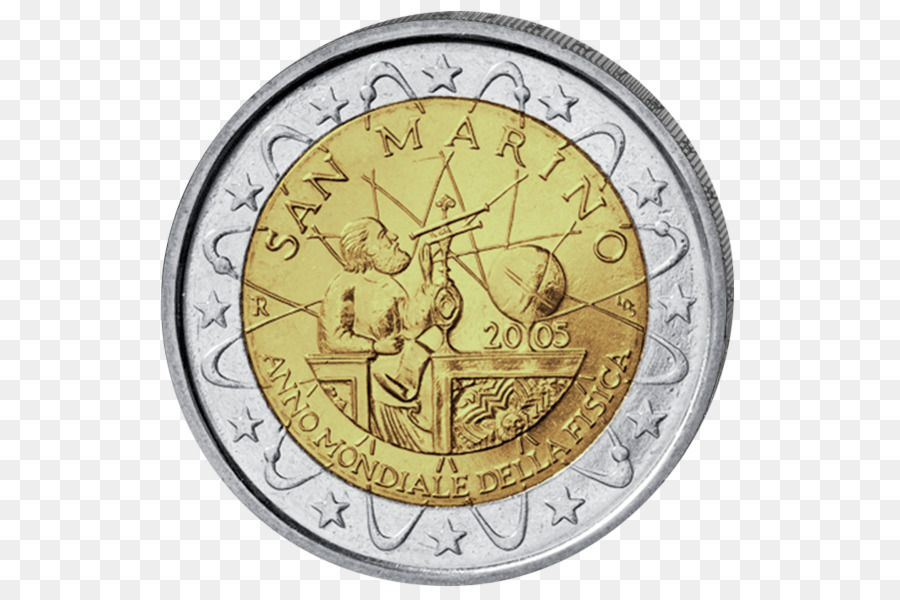 سان مارينو，2 اليورو العملات التذكارية PNG