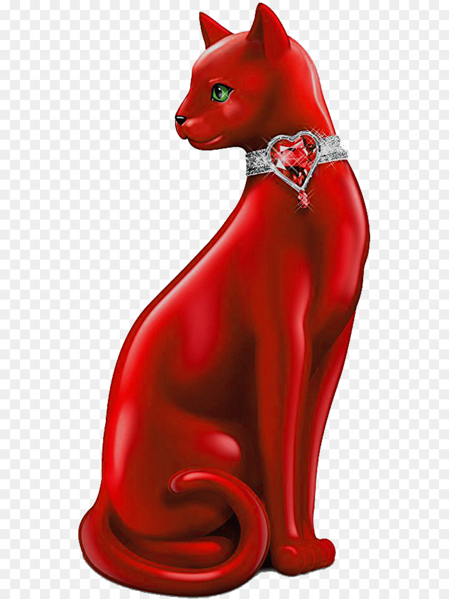 القط，تمثال PNG