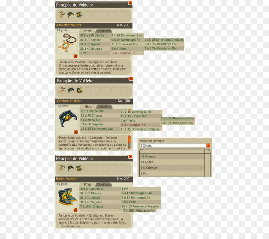 بلوق，Dofus PNG