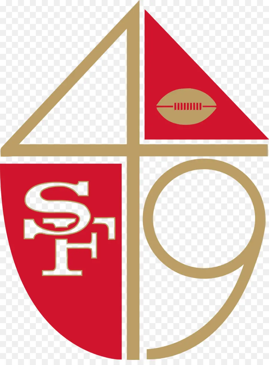 شعار 49ers，كرة القدم PNG