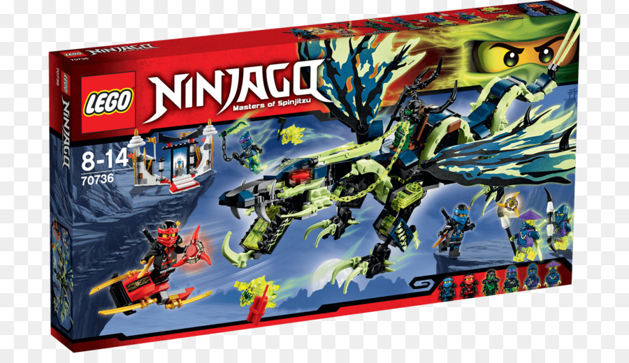 ليغو 70736 Ninjago هجوم مورو التنين，Amazoncom PNG